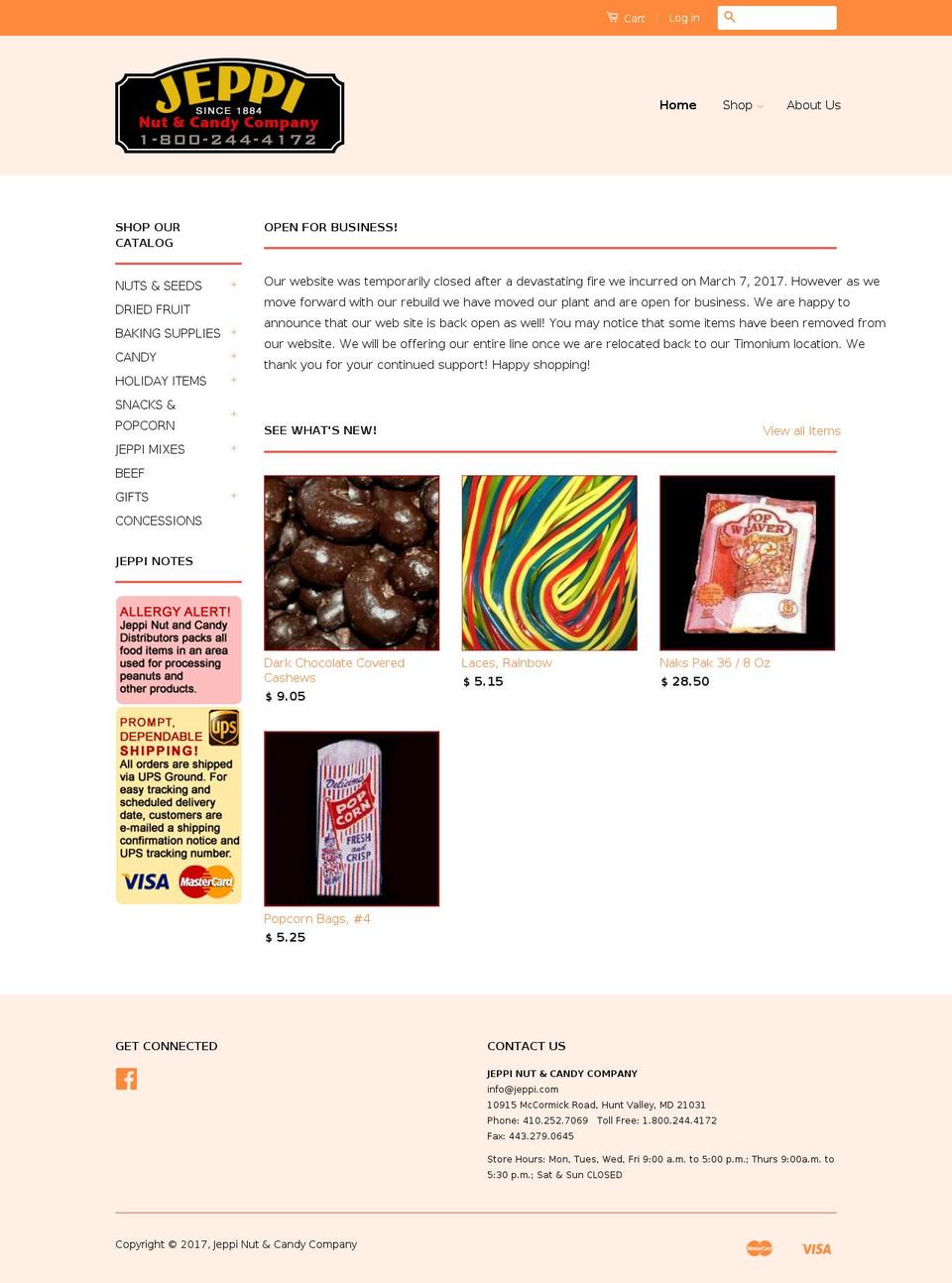 jeppi.com shopify website screenshot
