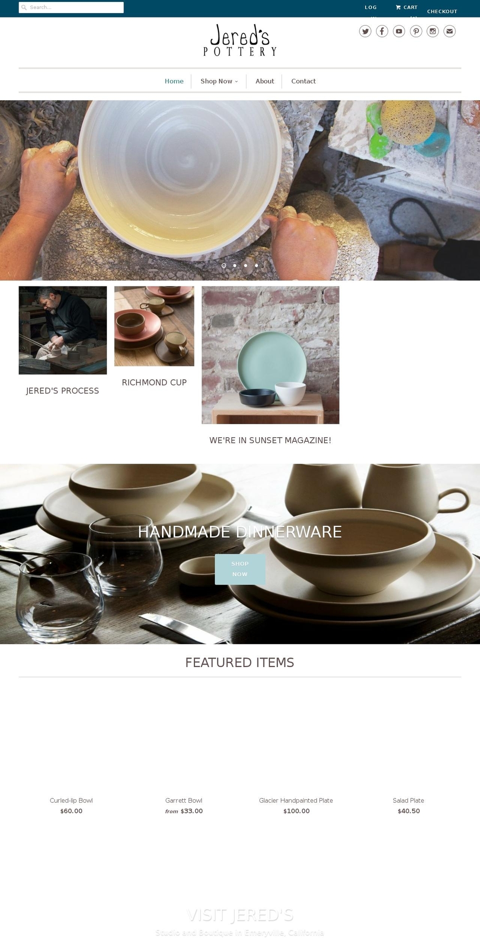 jerednelson.com — Shopify storefront screenshot