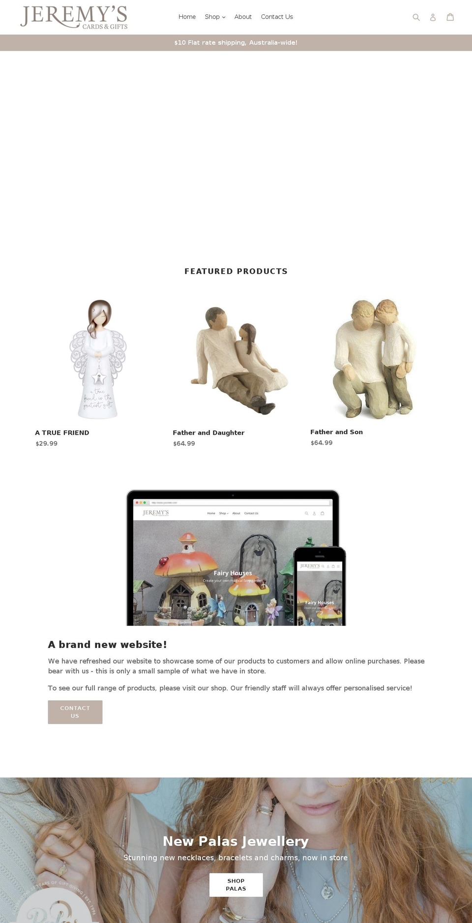 jeremysgifts.com.au shopify website screenshot