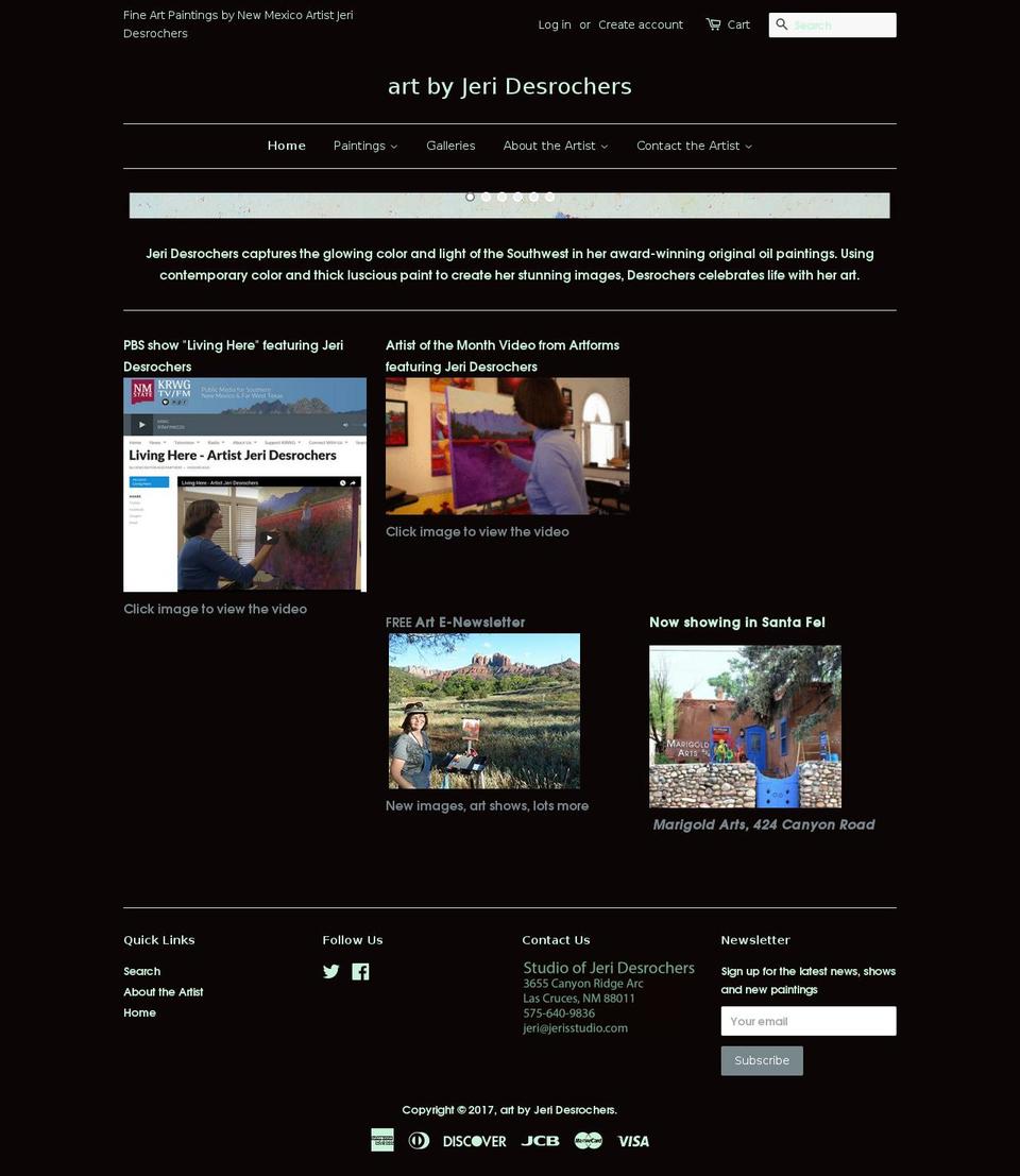 jeristudio.com shopify website screenshot