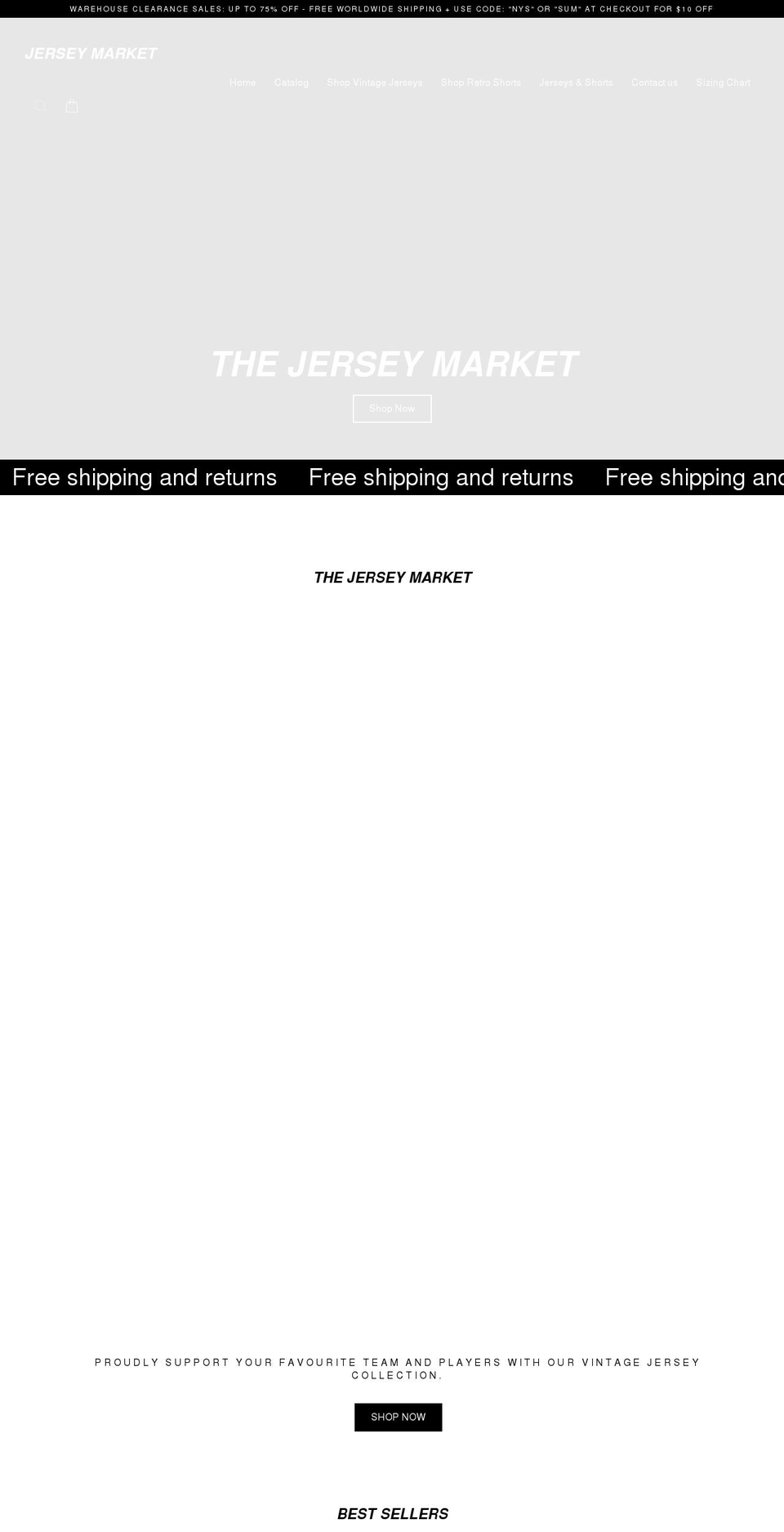 jersey-market.com shopify website screenshot