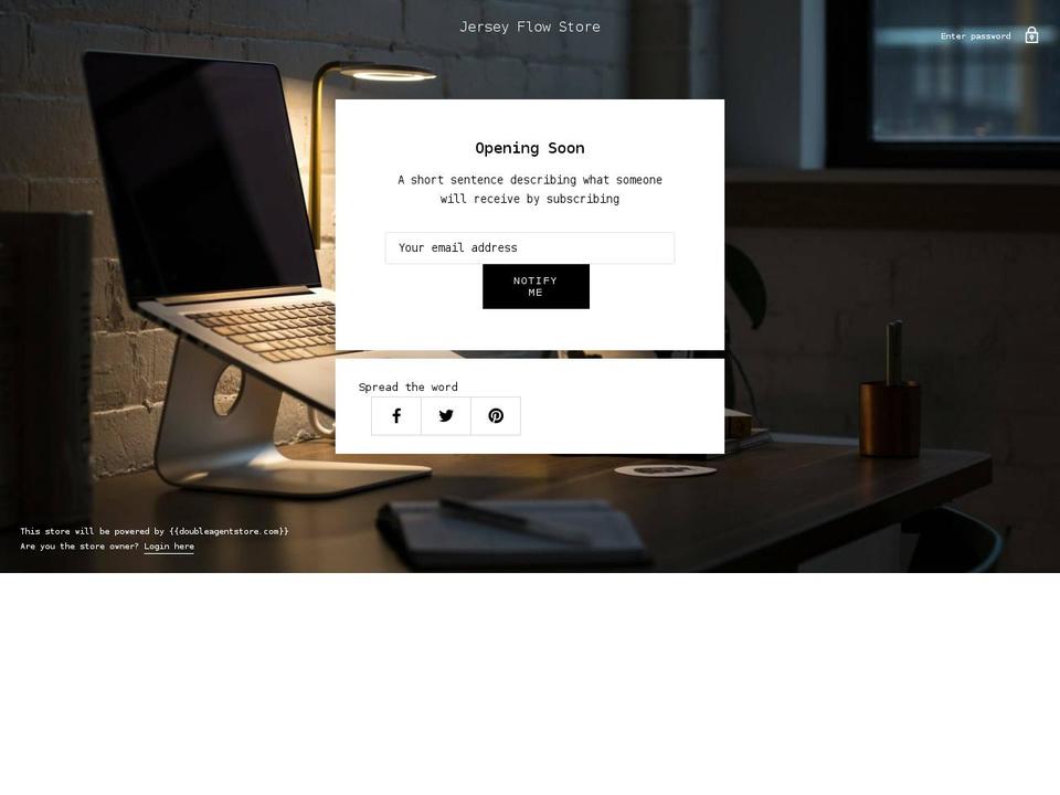 jerseyflow.com shopify website screenshot