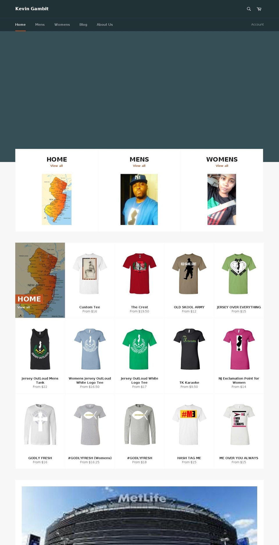 jerseyoutloud.com — Shopify storefront screenshot