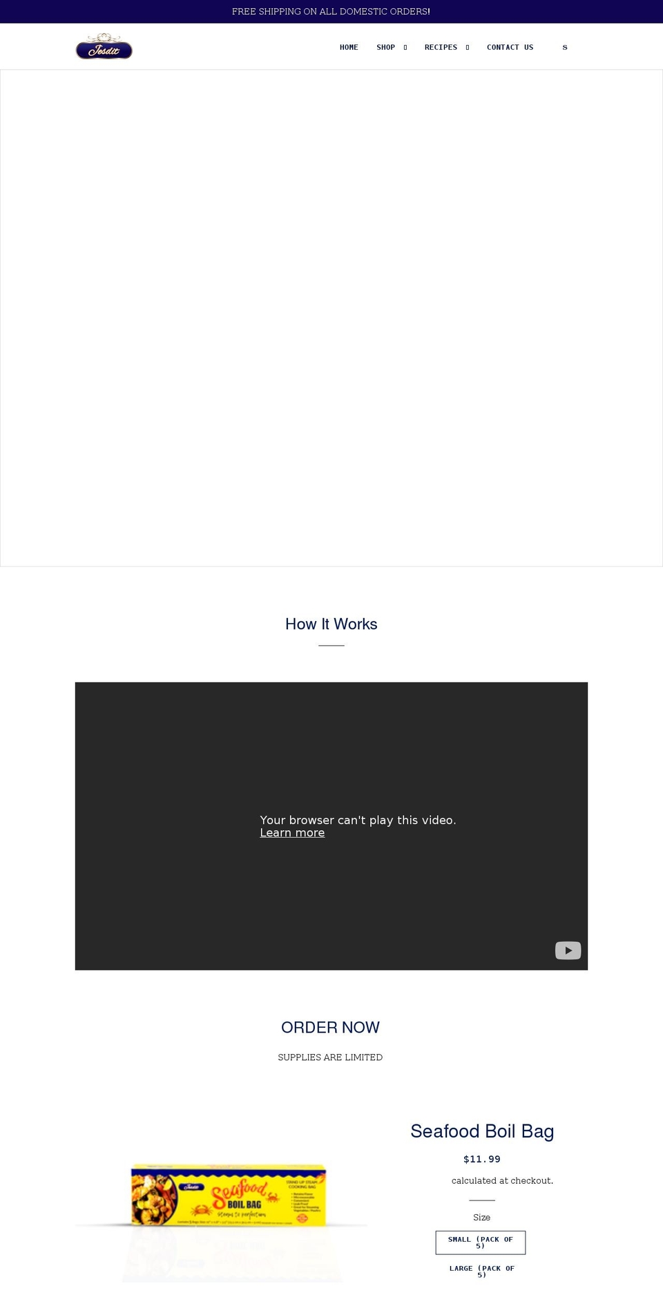 jesdit.com shopify website screenshot
