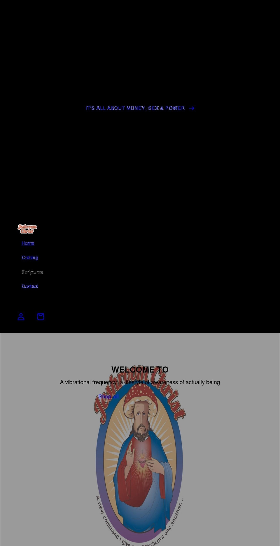 jeshroomchrist.com shopify website screenshot