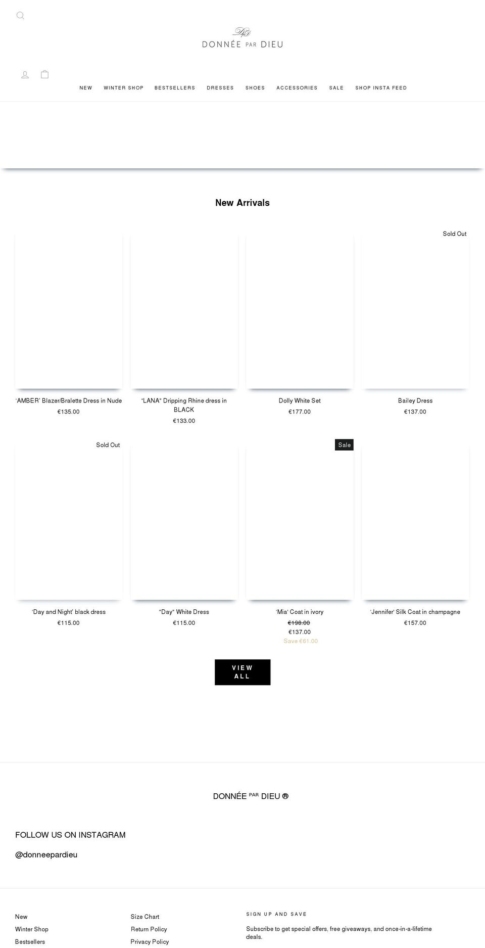 jesicalancaster.com shopify website screenshot