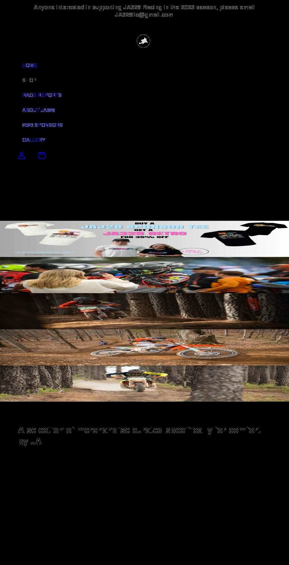 jesseansley.com shopify website screenshot