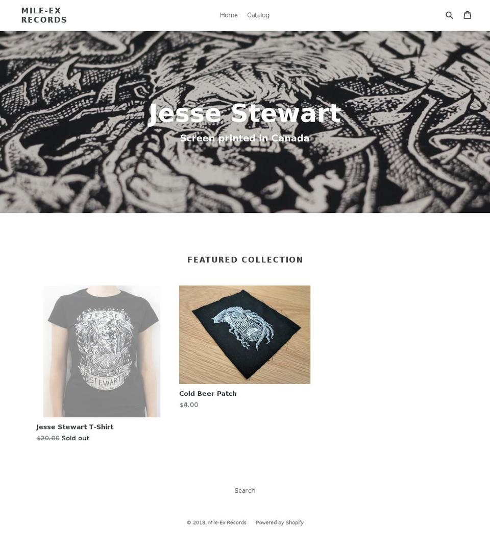 jessesdirty.com — Shopify storefront screenshot