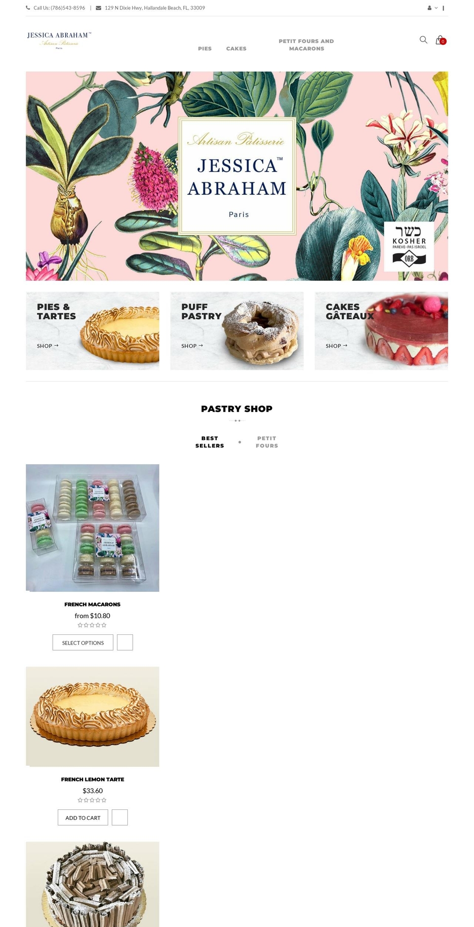 jessica-abraham.myshopify.com shopify website screenshot