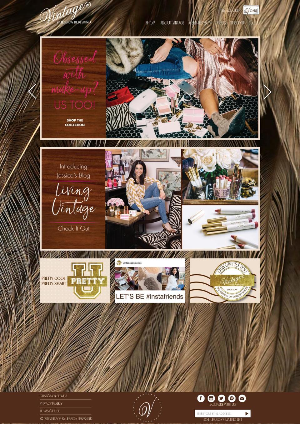 jessicaliebeskind.com shopify website screenshot