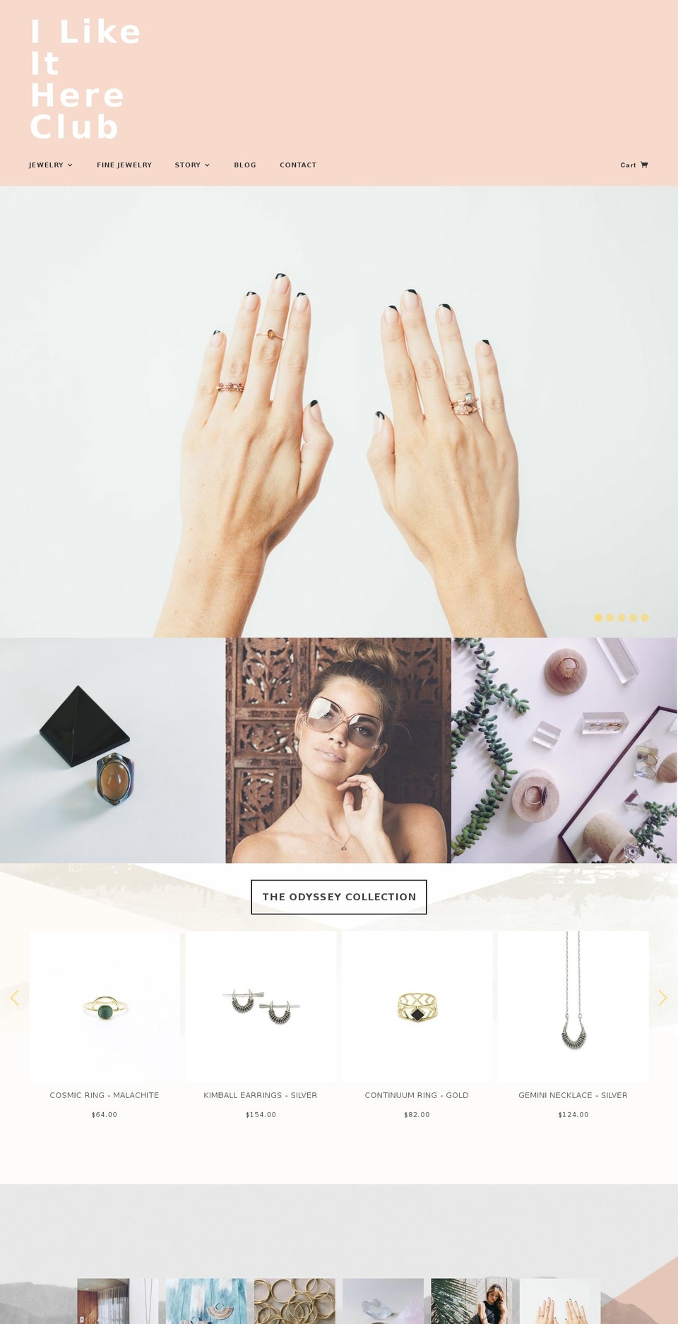 jessieyeager.com shopify website screenshot