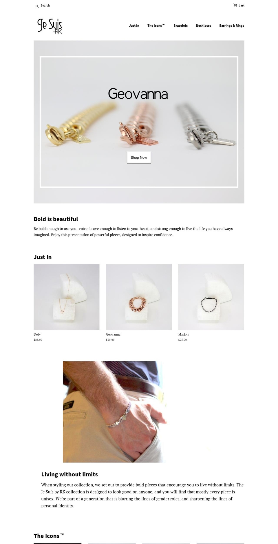 jesuisbyrk.com — Shopify storefront screenshot