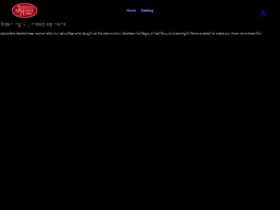 jesusitasmarket.com shopify website screenshot