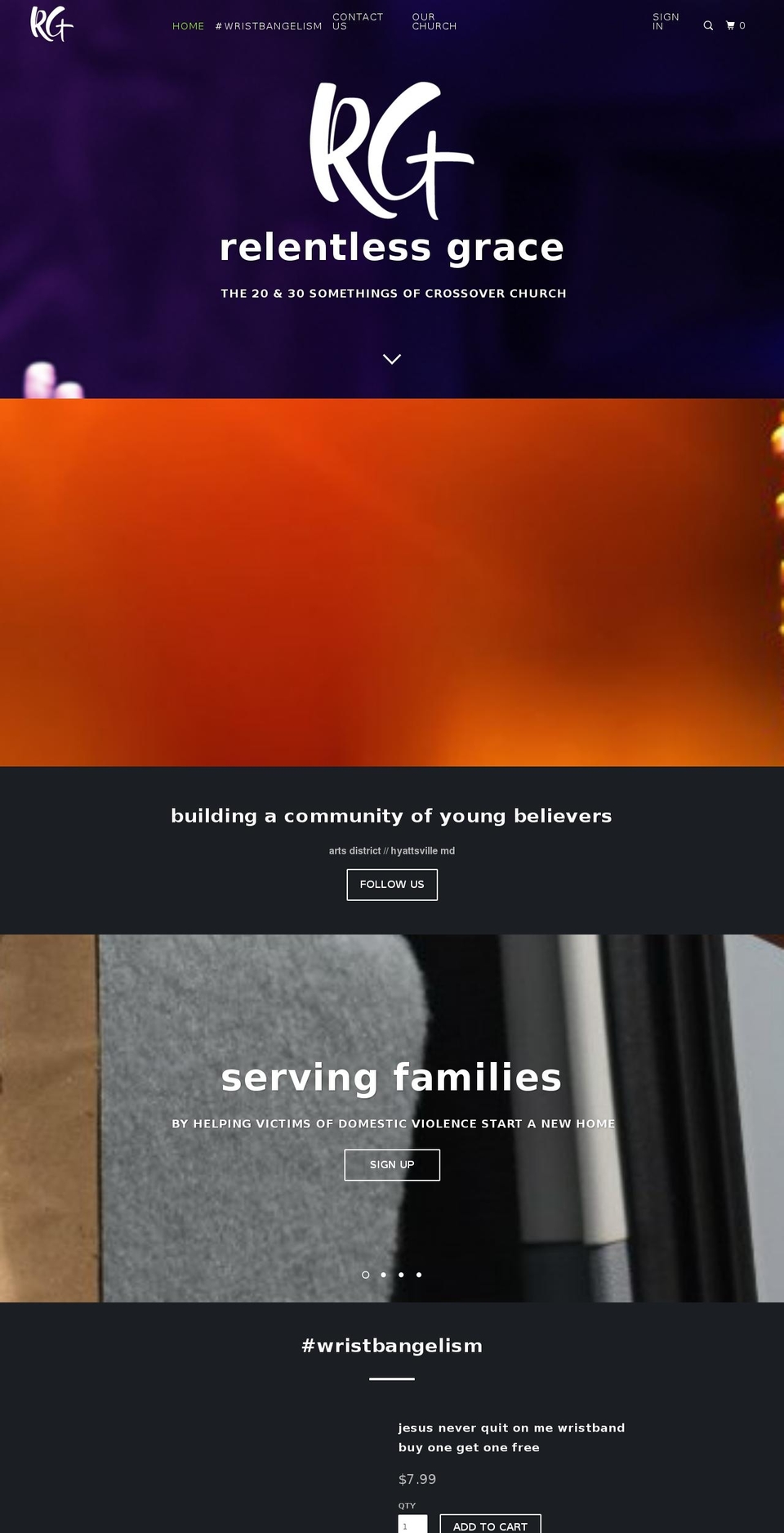 jesusneverquitonme.com shopify website screenshot