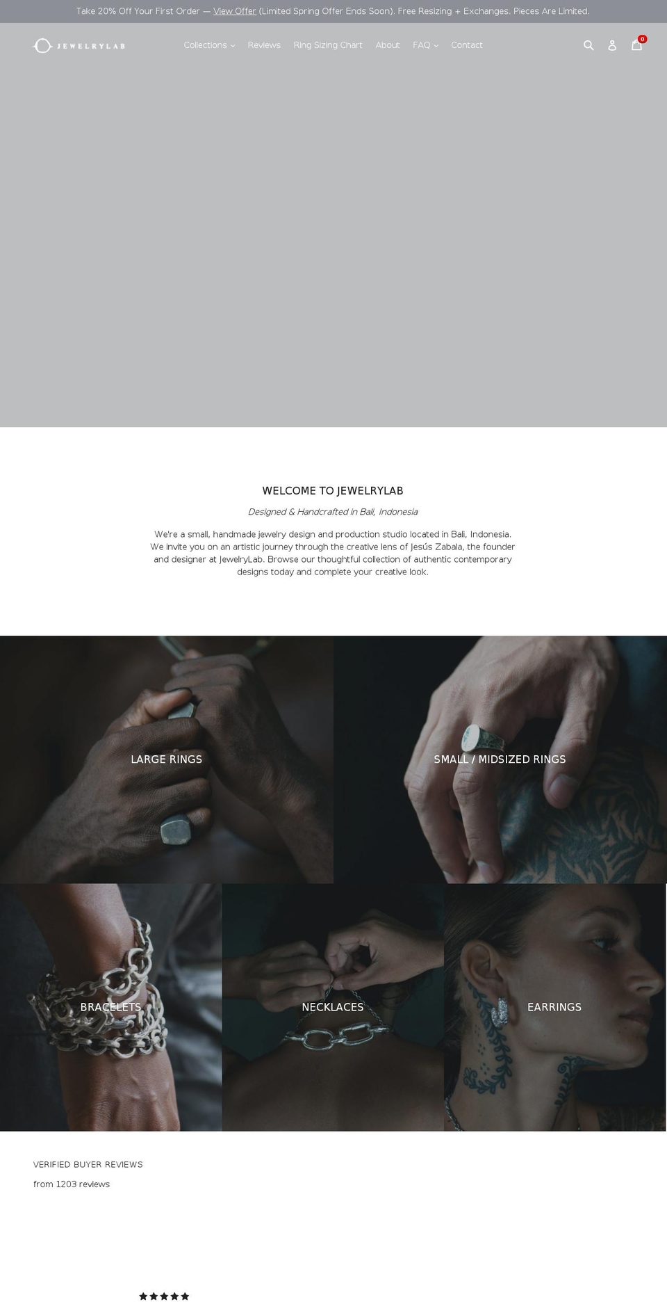jesuszabala.com — Shopify storefront screenshot