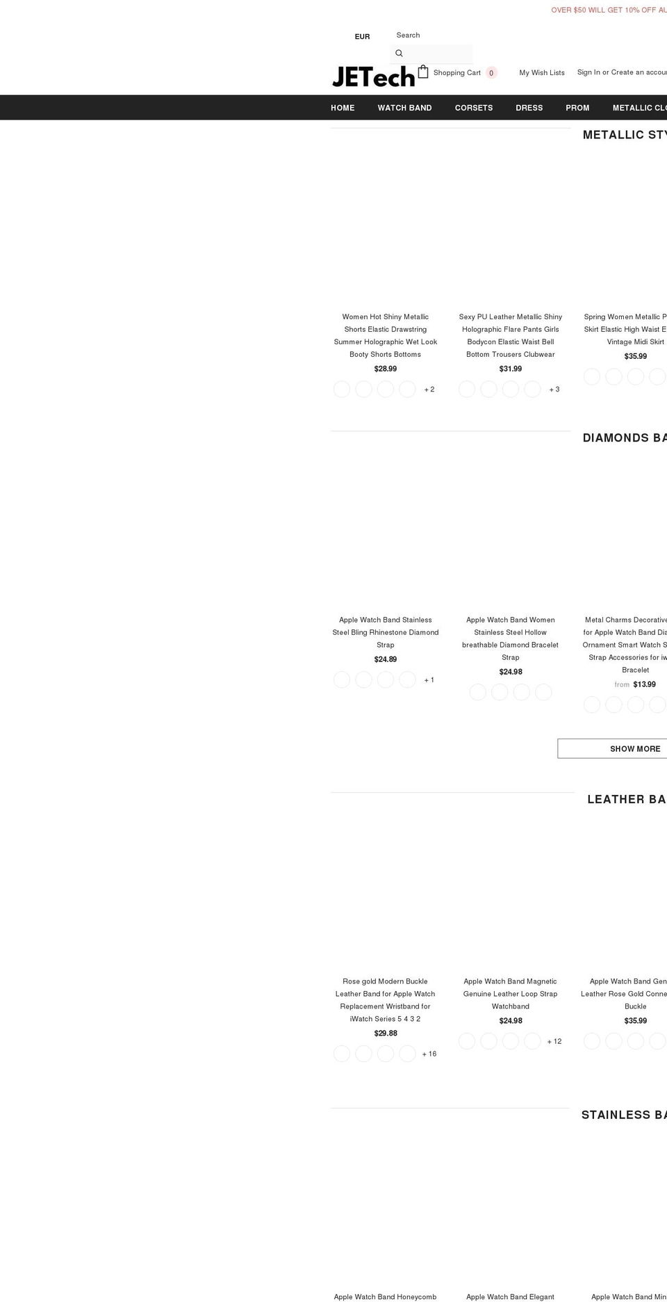 jetechband.com shopify website screenshot