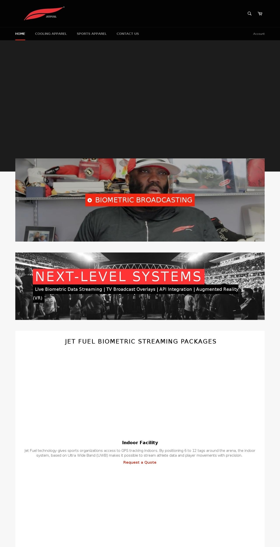 jetfuelathlete.com shopify website screenshot