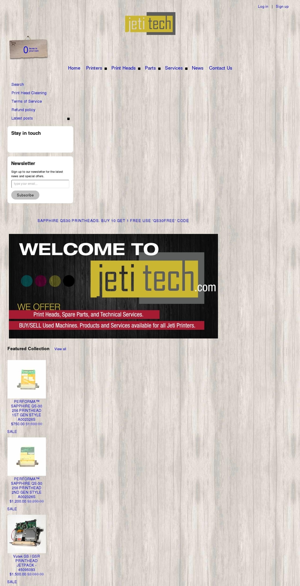 jetitech.com shopify website screenshot
