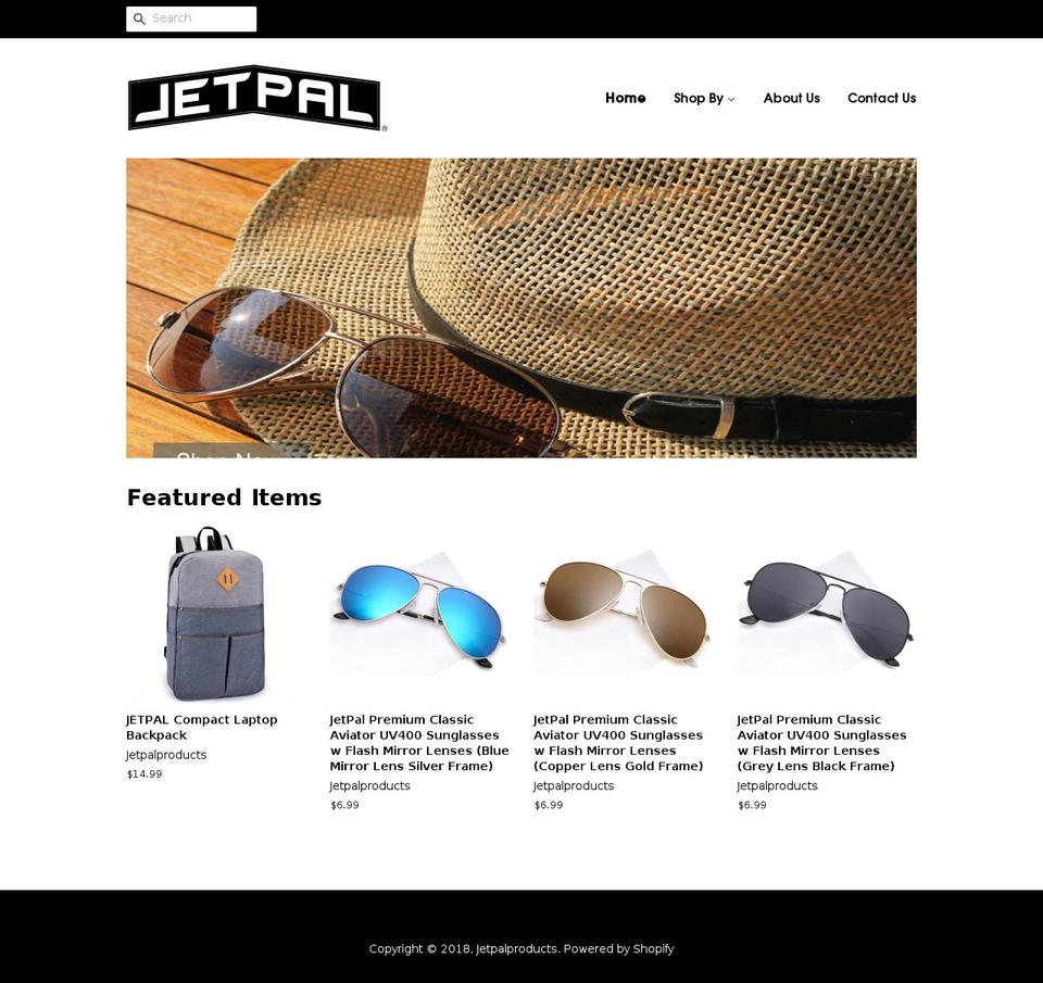 jetpalproducts.com — Shopify storefront screenshot