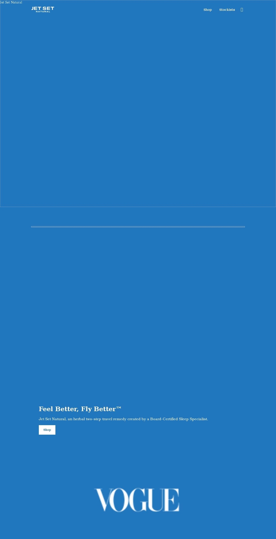 jetsetnatural.com shopify website screenshot