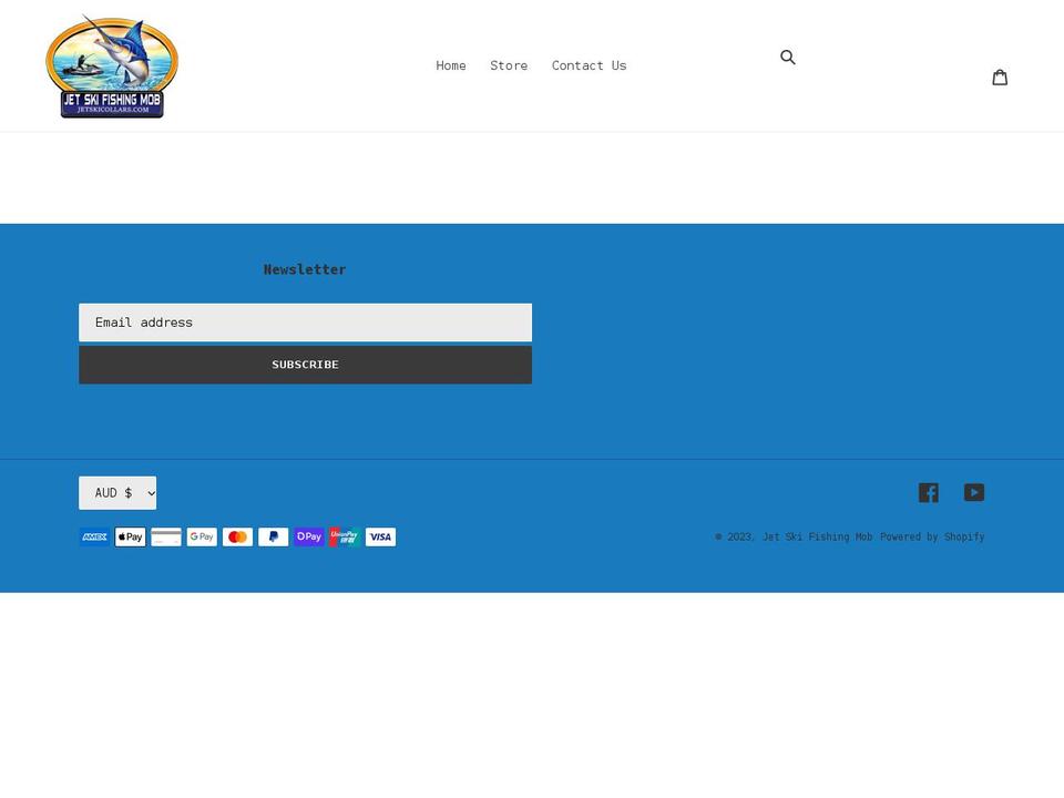 jetskibin.com shopify website screenshot