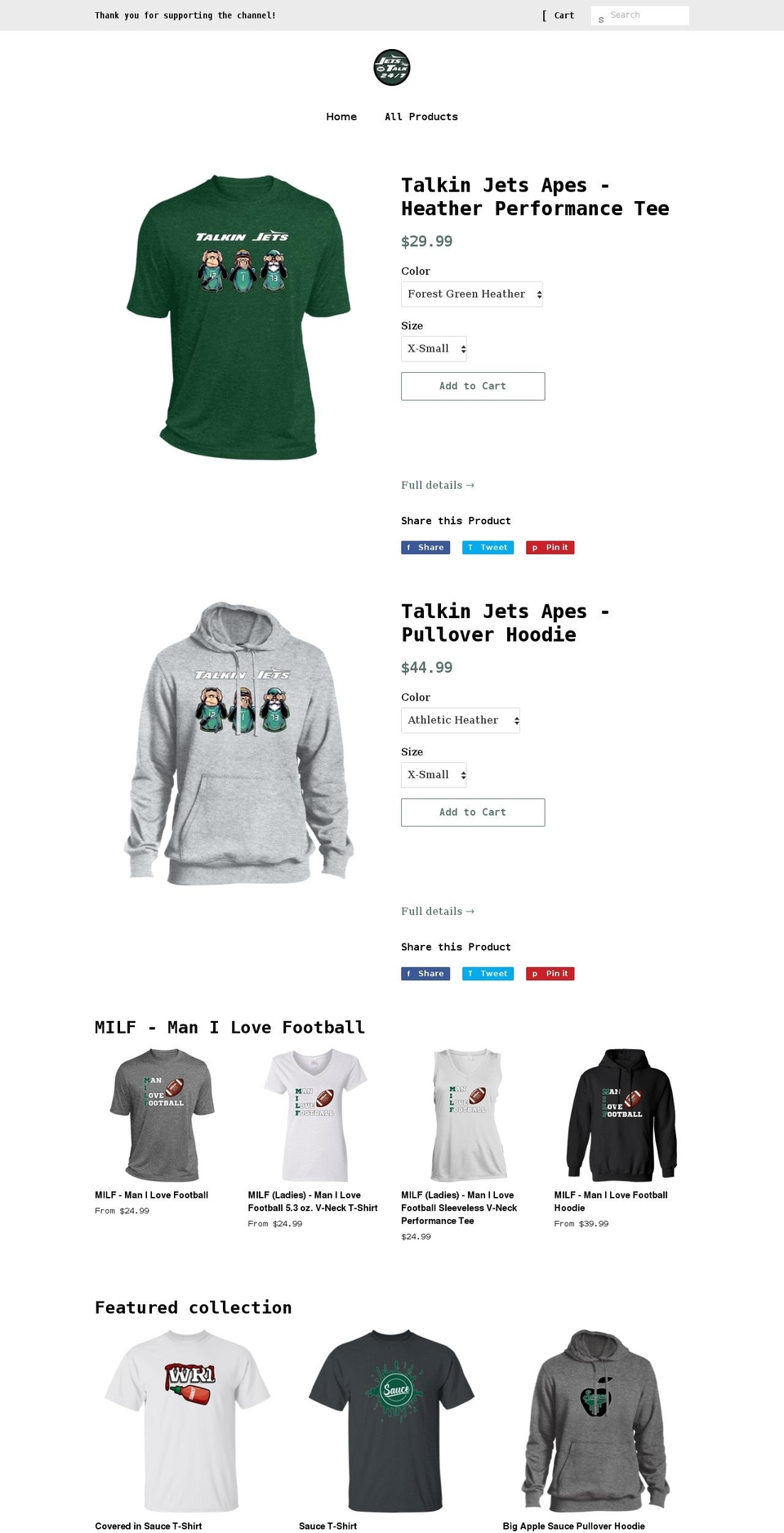 jetstalk.com shopify website screenshot