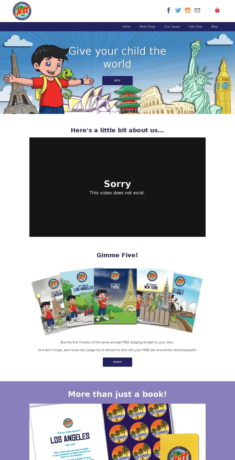 jettaroundtheworld.com shopify website screenshot