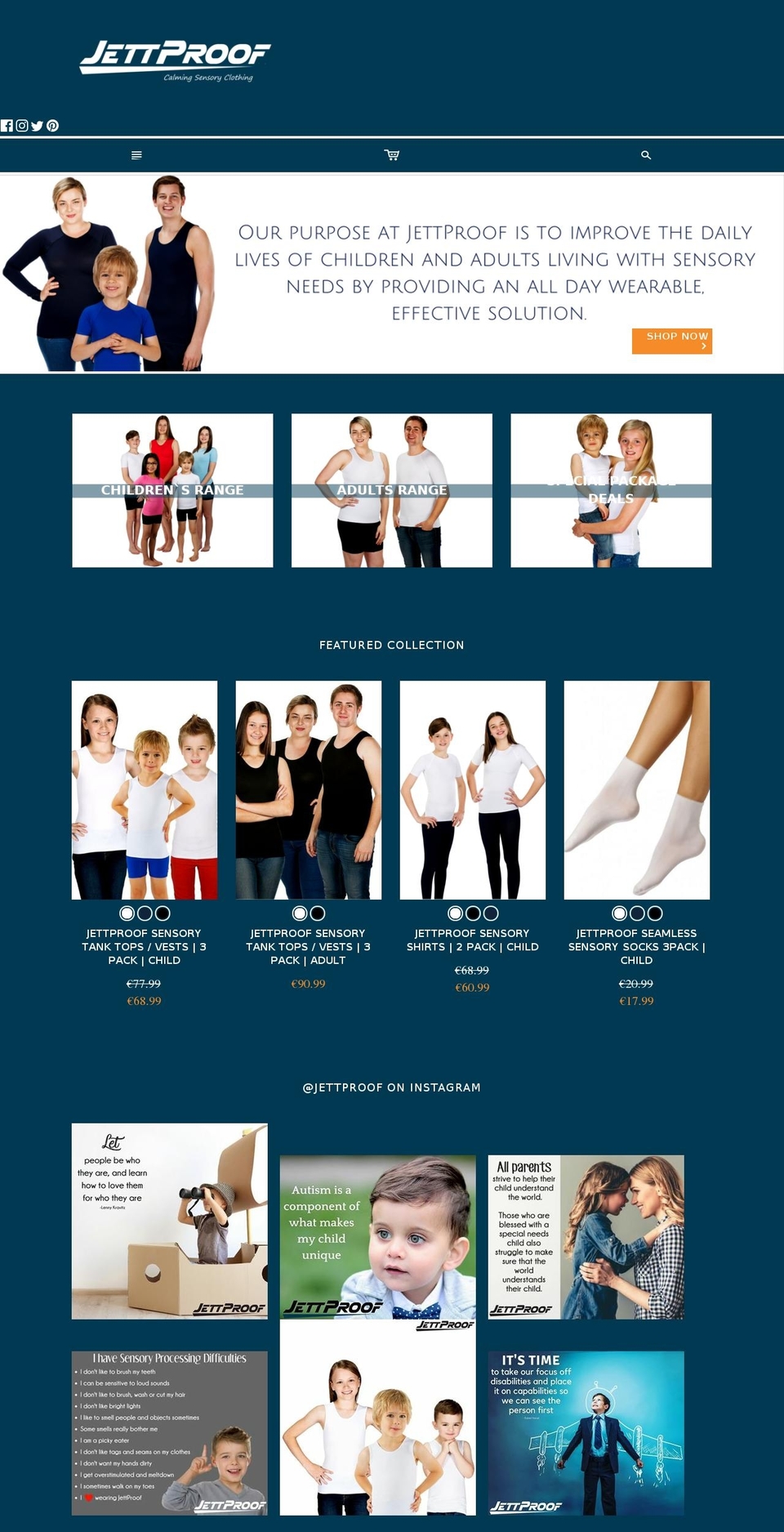 jettproof.com shopify website screenshot