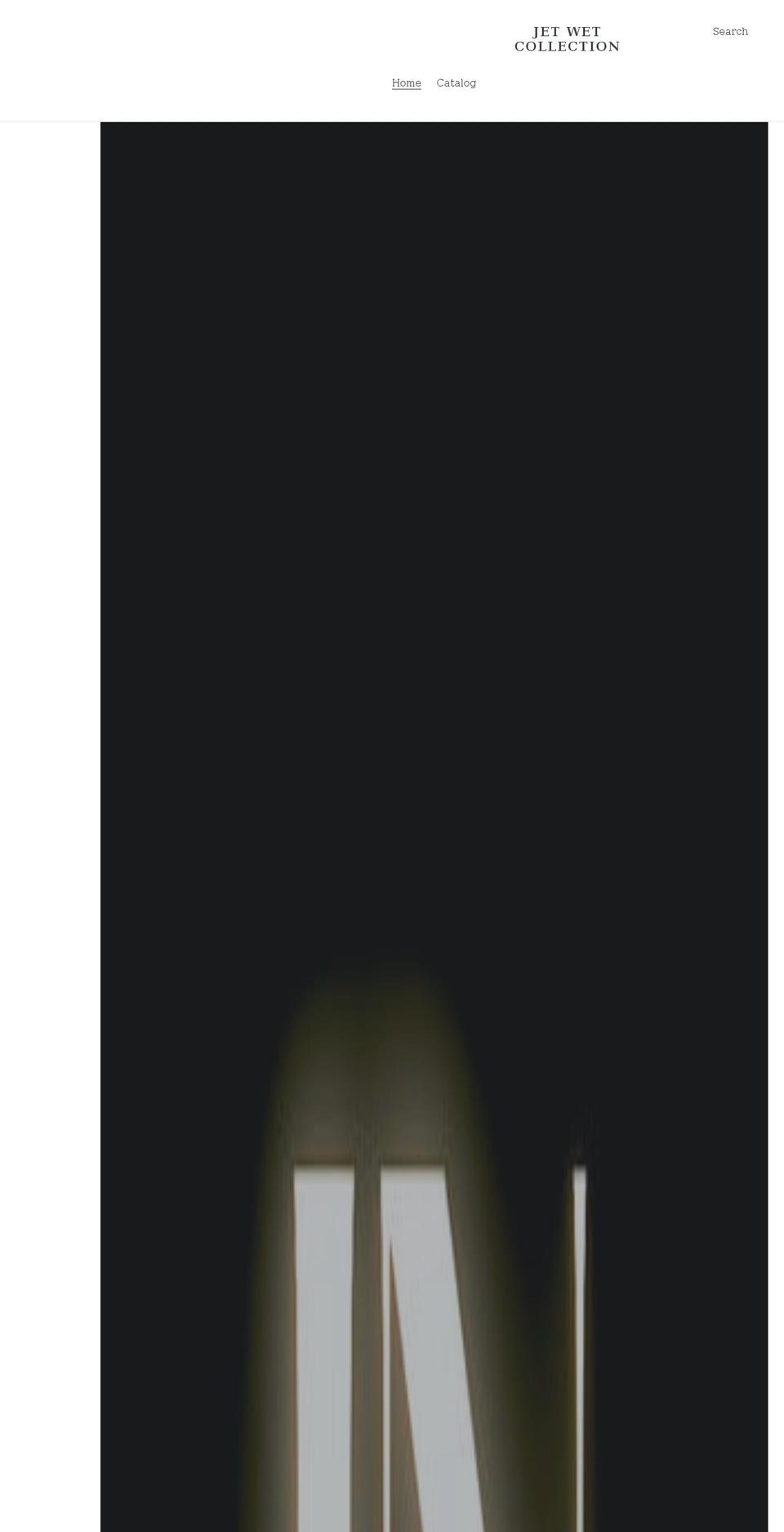 jetwetcollection.com shopify website screenshot
