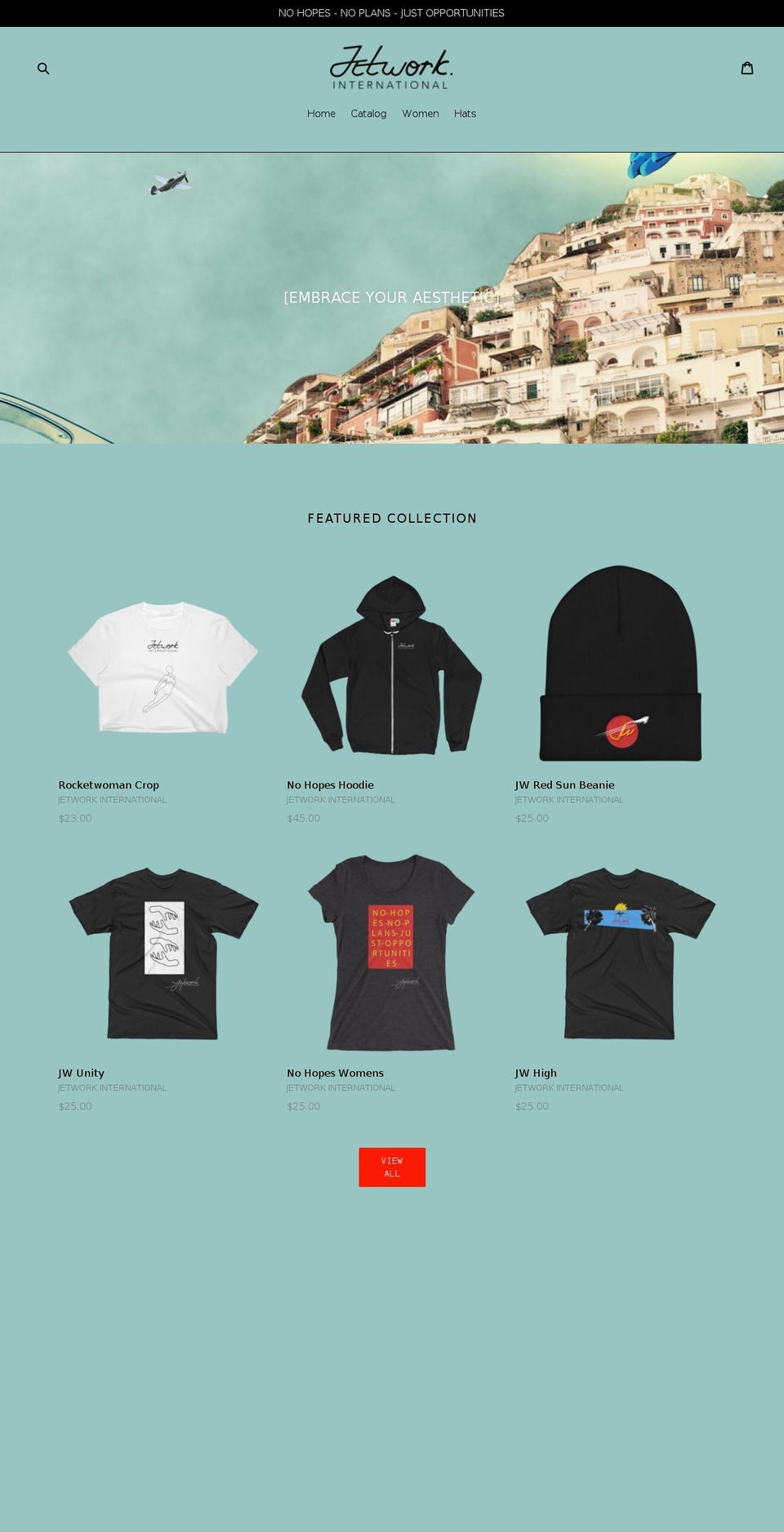 jetworkintl.com — Shopify storefront screenshot