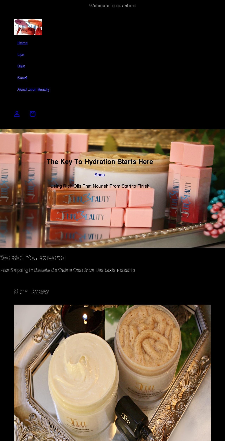 jeulibeauty.com shopify website screenshot