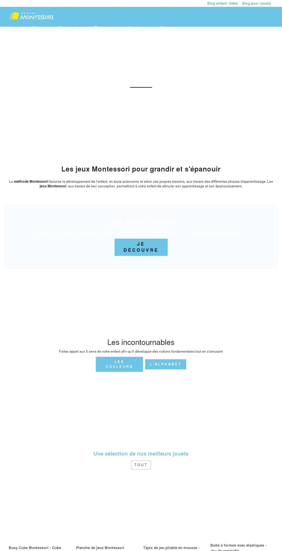jeux-methode-montessori.fr shopify website screenshot