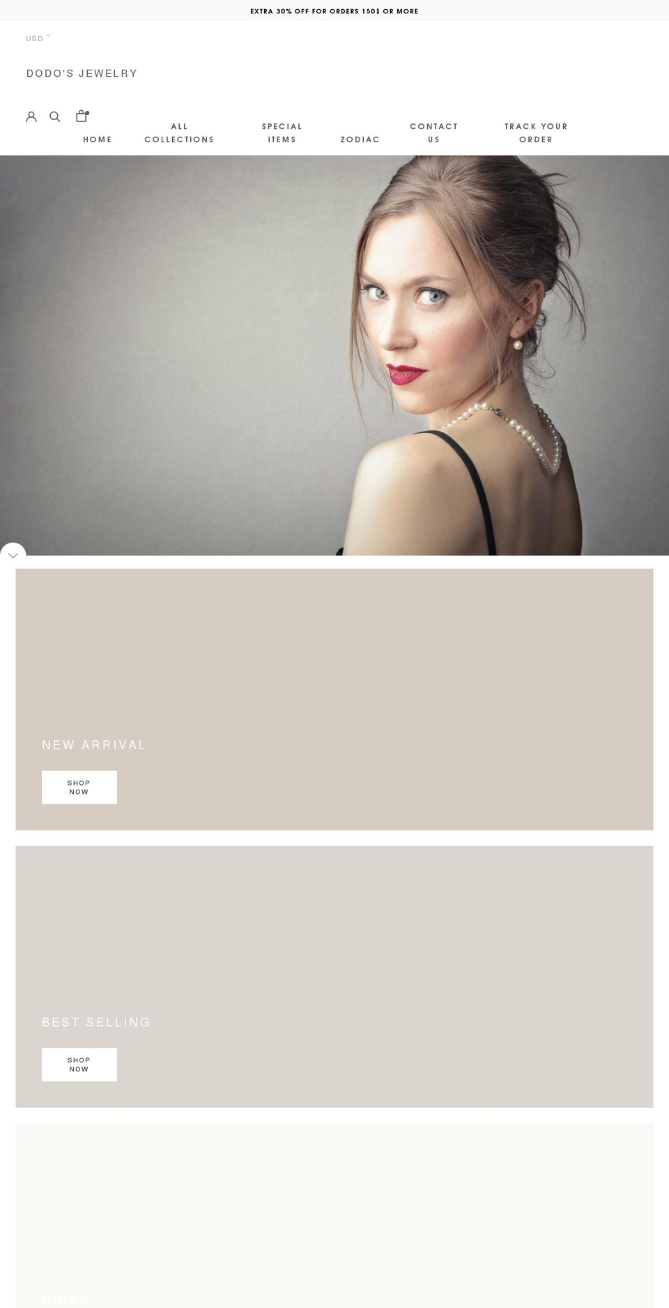 Trumpo- Shopify theme site example jewdodo.com
