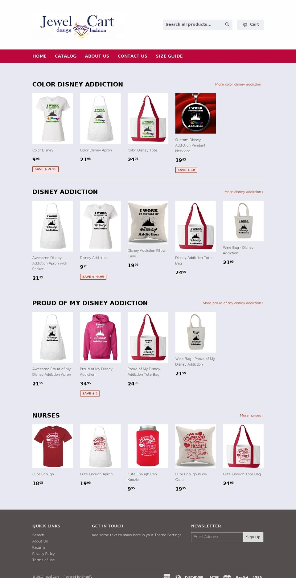 jewelcart.com shopify website screenshot