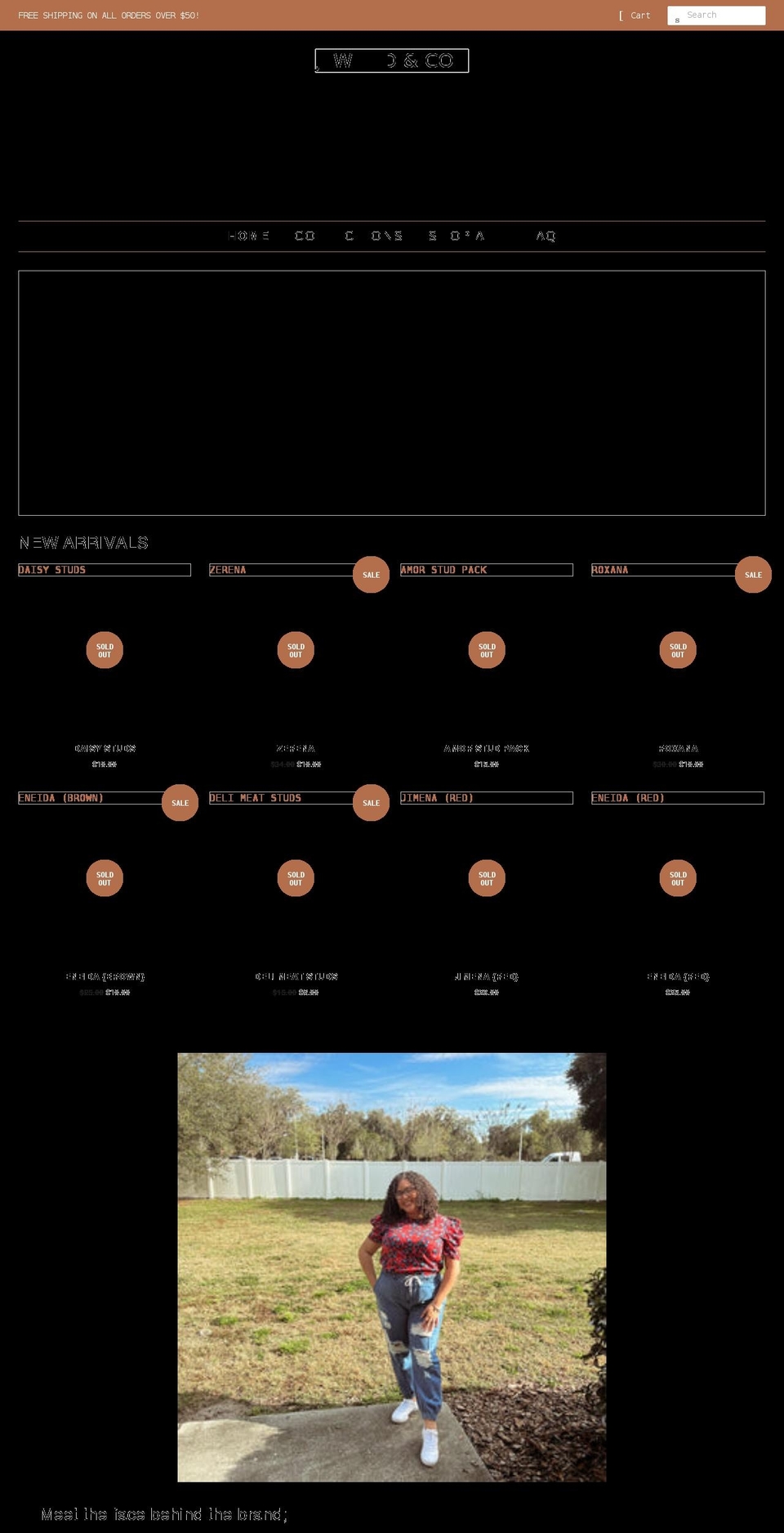 jeweldandco.com shopify website screenshot