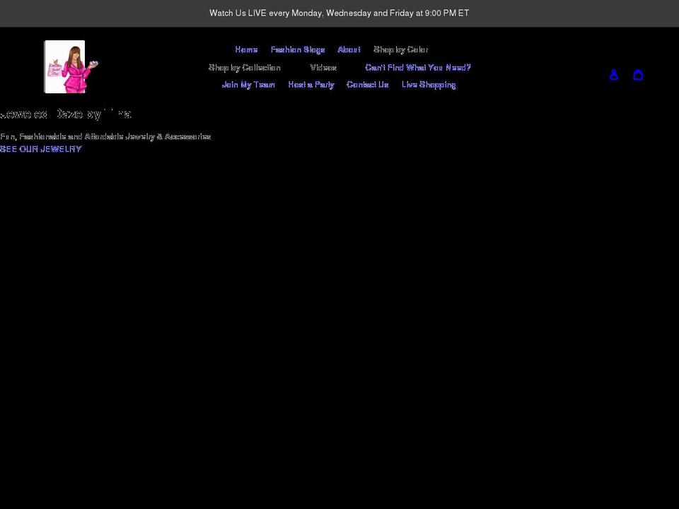 jeweled-daze.com shopify website screenshot