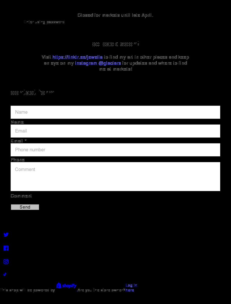 jewelia.co shopify website screenshot