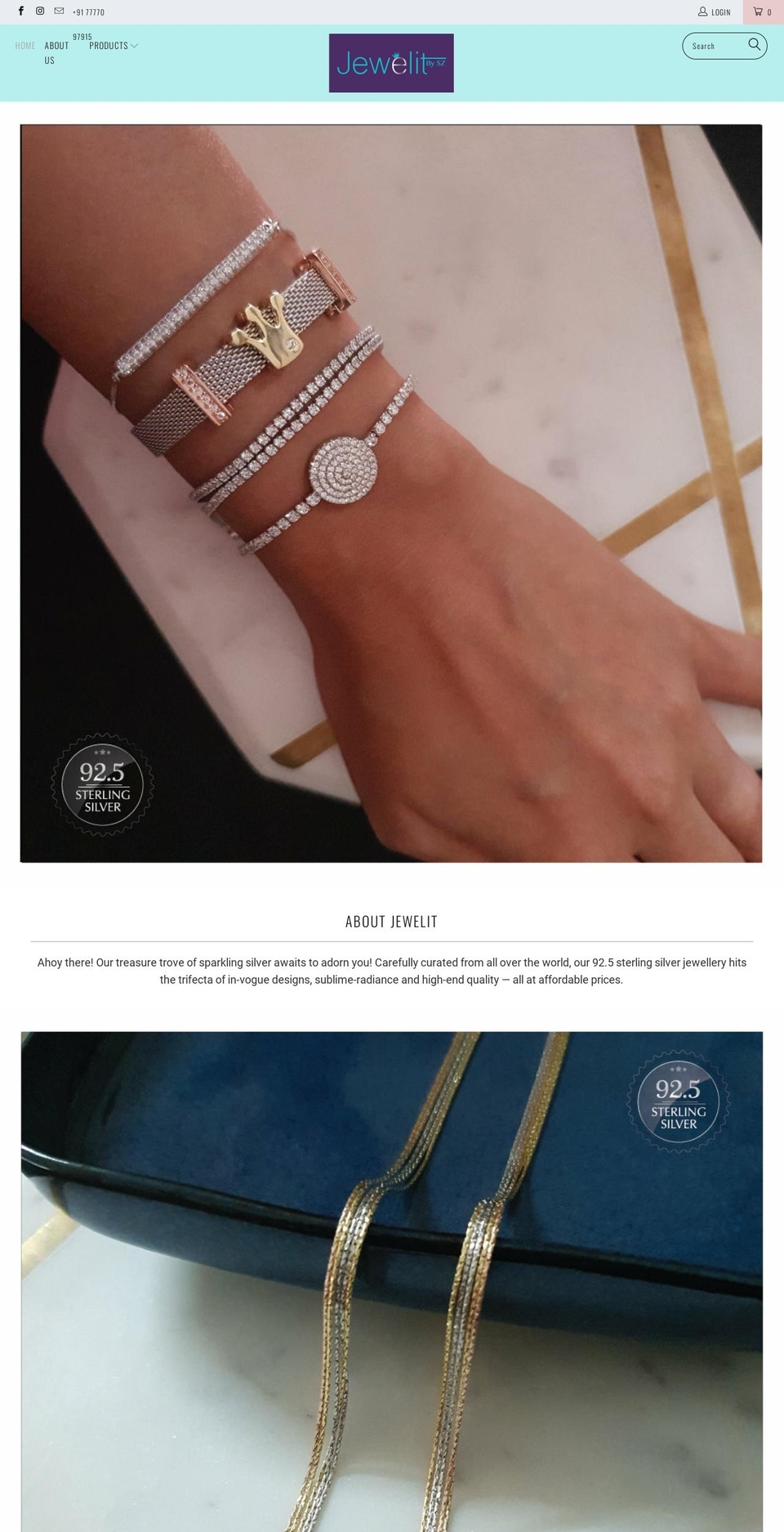 jewelitbysz.com — Shopify storefront screenshot