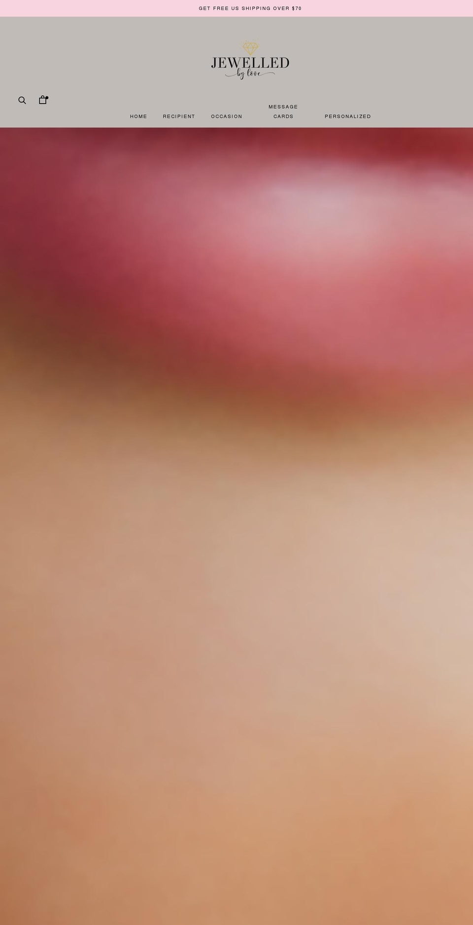 jewelledbylove.com shopify website screenshot