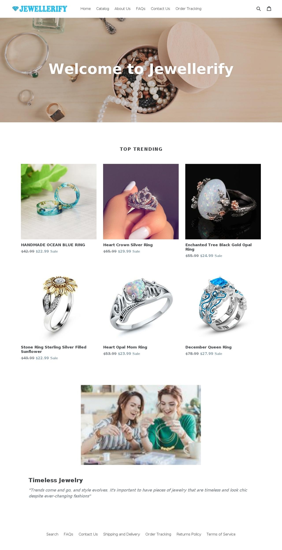 jewellerify.com — Shopify storefront screenshot