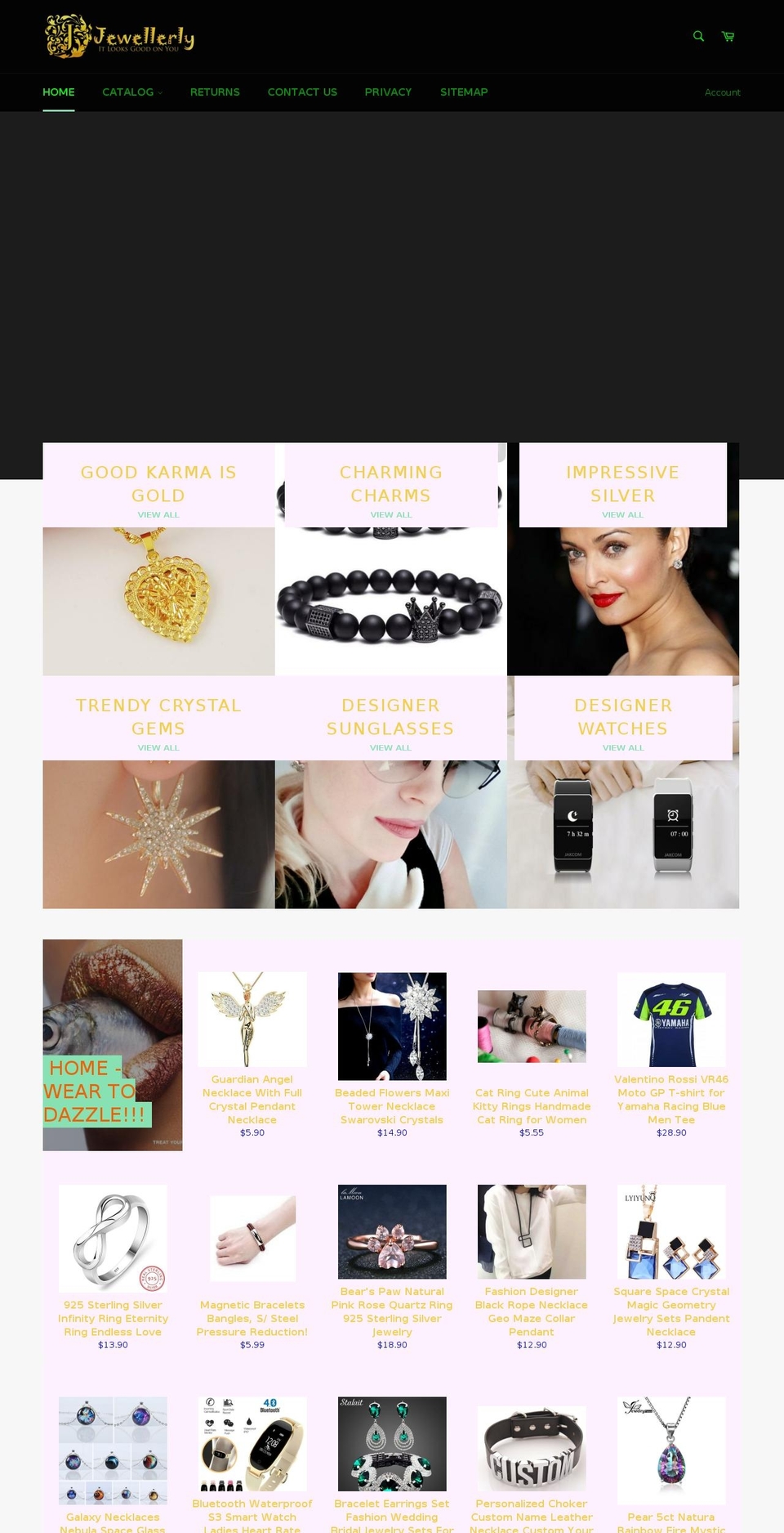 jewellerly.com — Shopify storefront screenshot