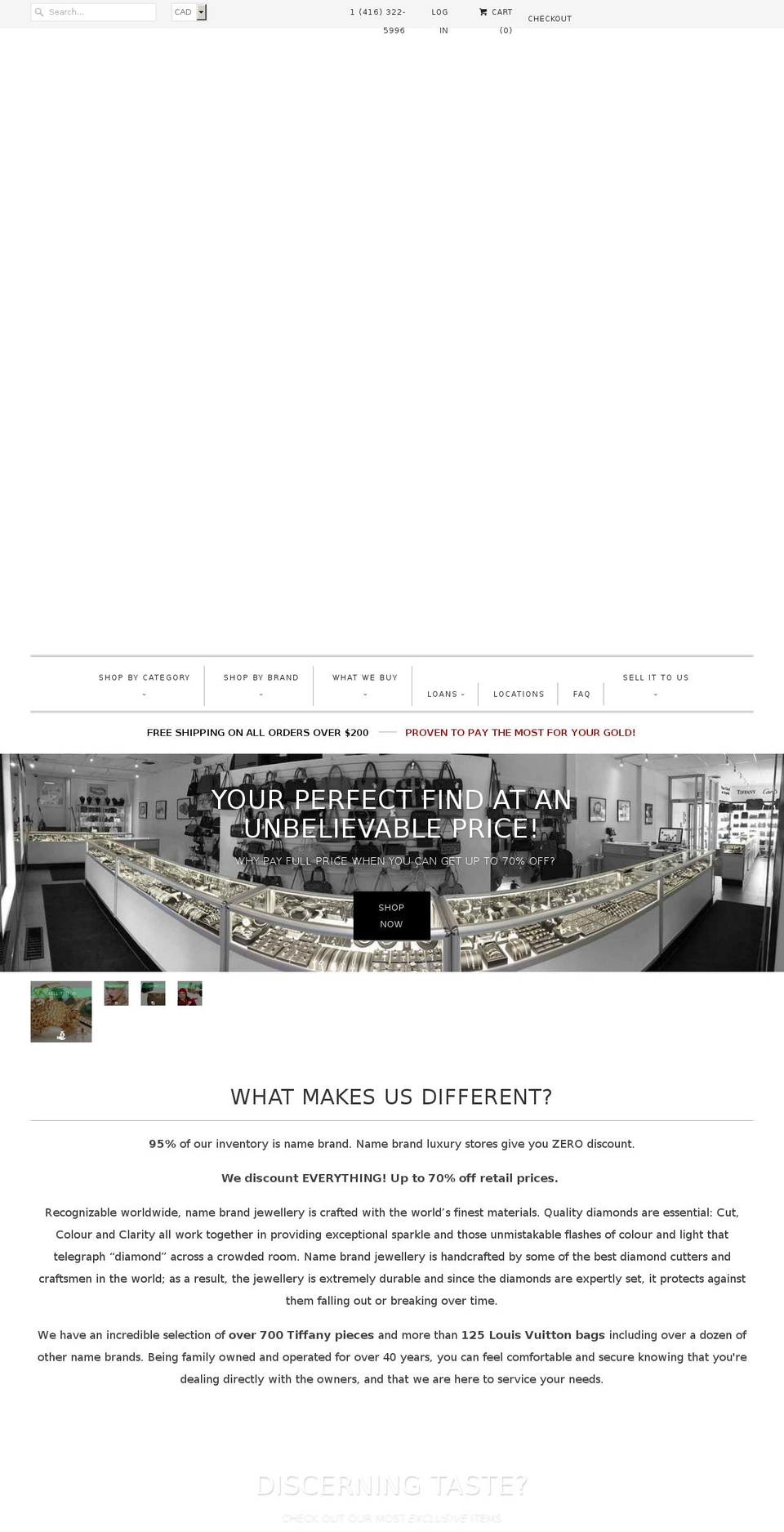 jewellerybuyer.ca shopify website screenshot