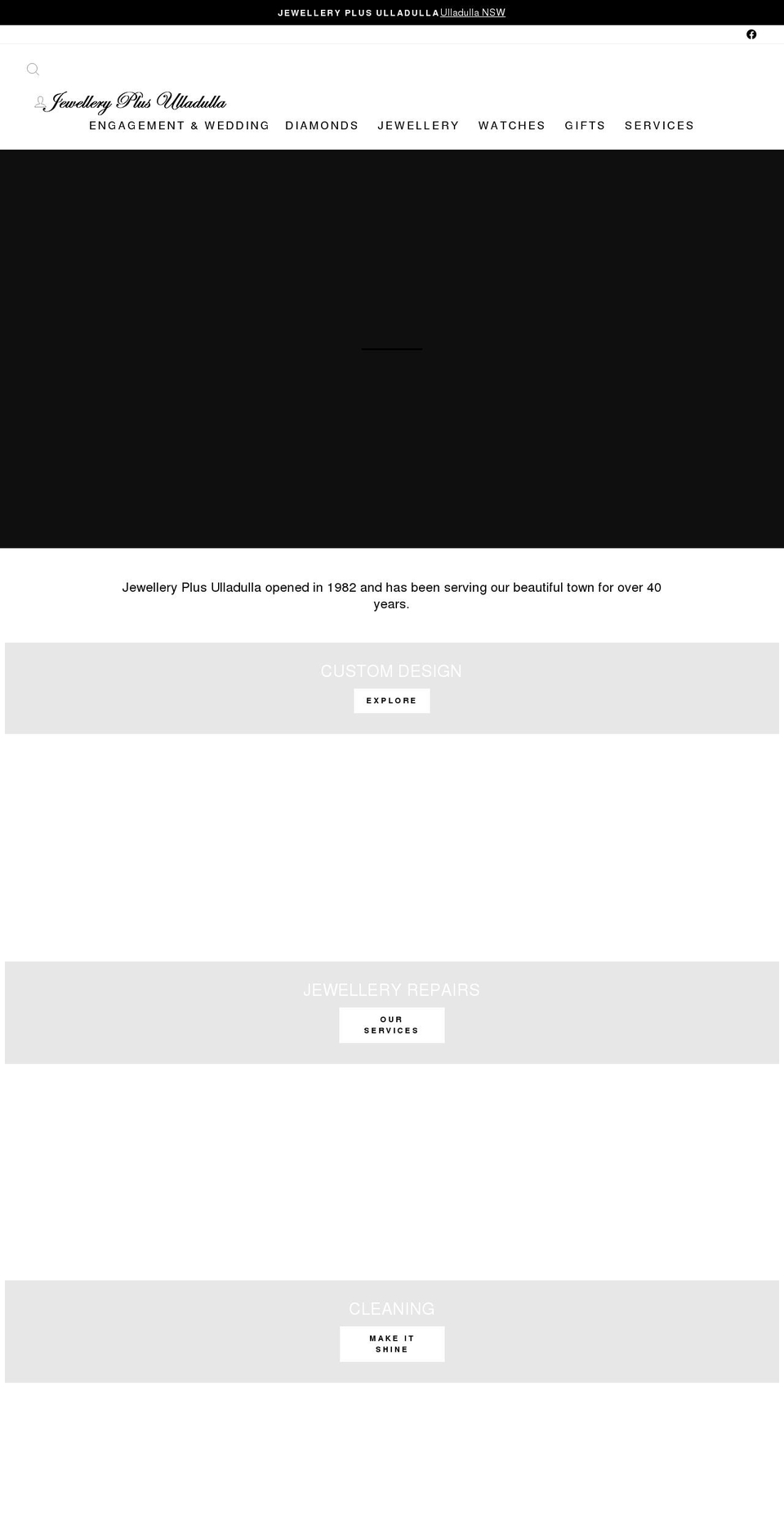 jewelleryplus.com.au shopify website screenshot