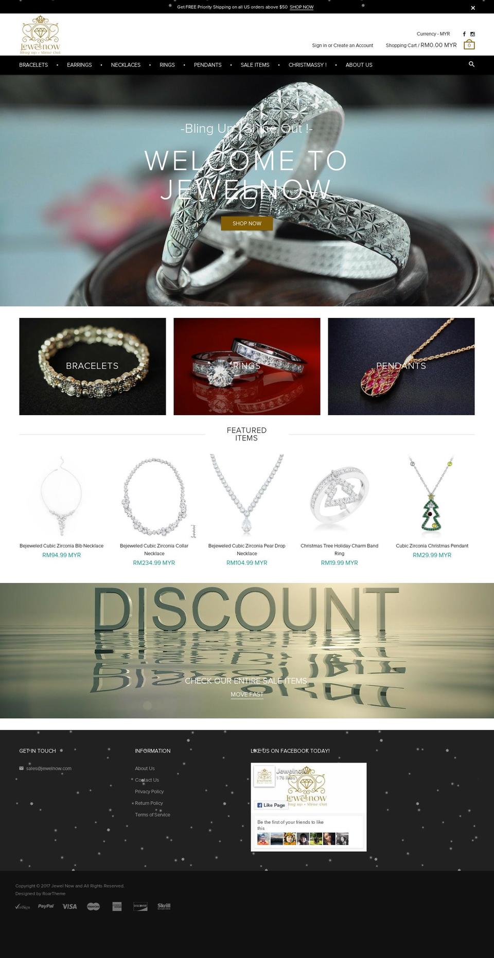 rt-material-v1-4 Shopify theme site example jewelnow.com