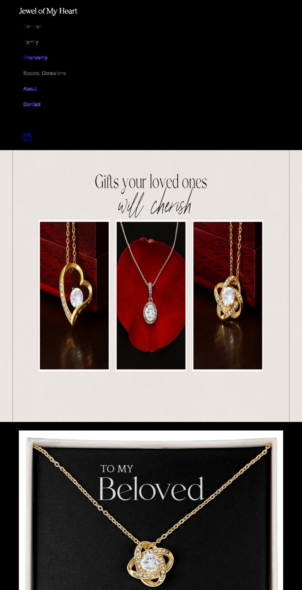 jewelofmyheart.com shopify website screenshot
