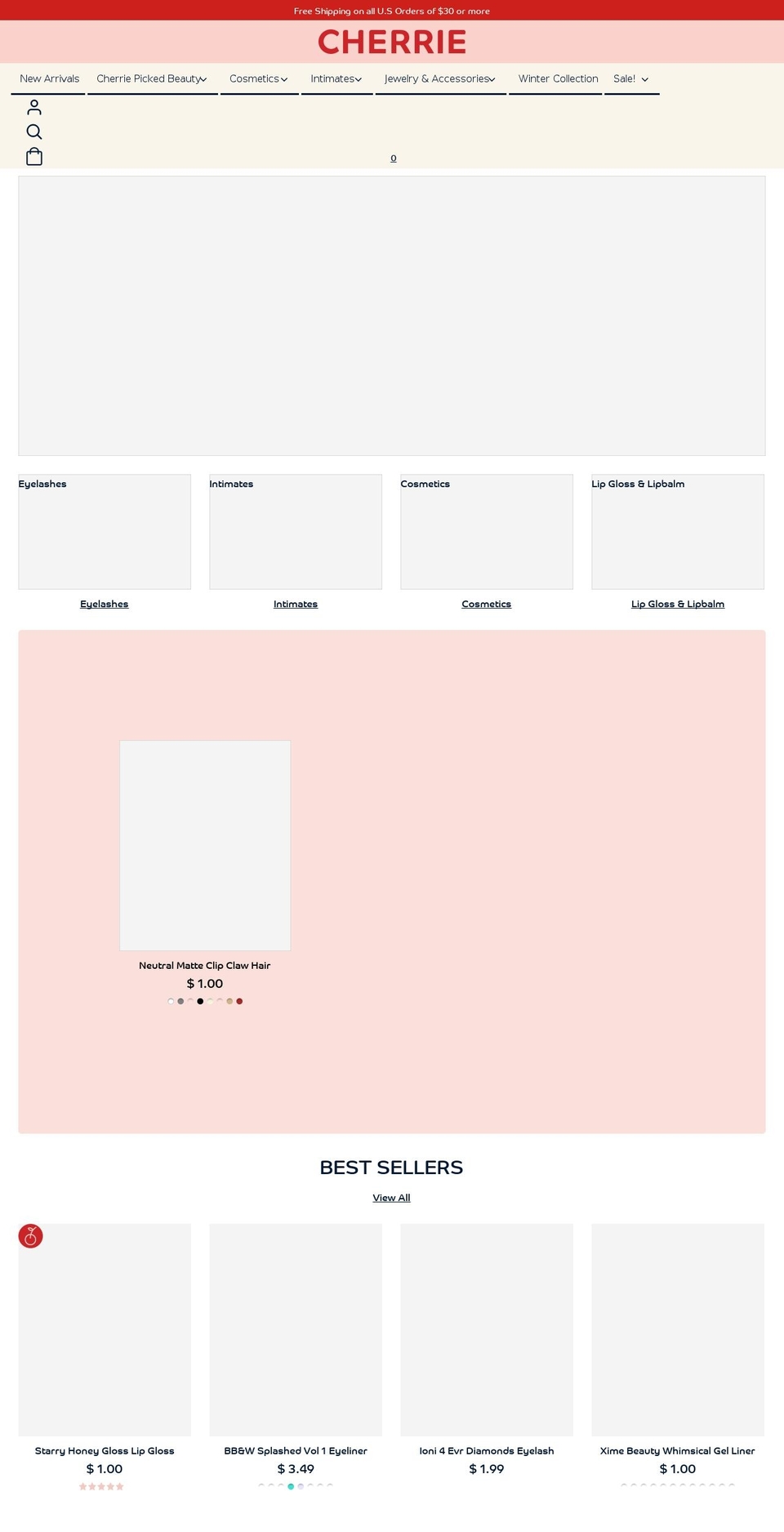 jewelryboxeves.com — Shopify storefront screenshot