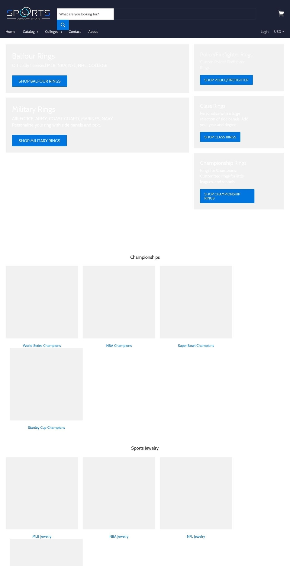 jewelryboxonline.com — Shopify storefront screenshot
