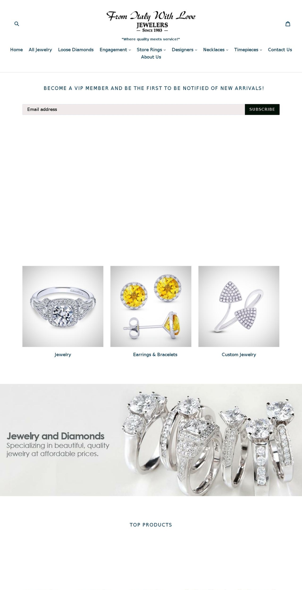 jewelrybyjeff.com — Shopify storefront screenshot