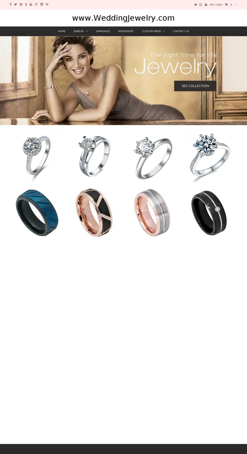 jewelryclub.com shopify website screenshot