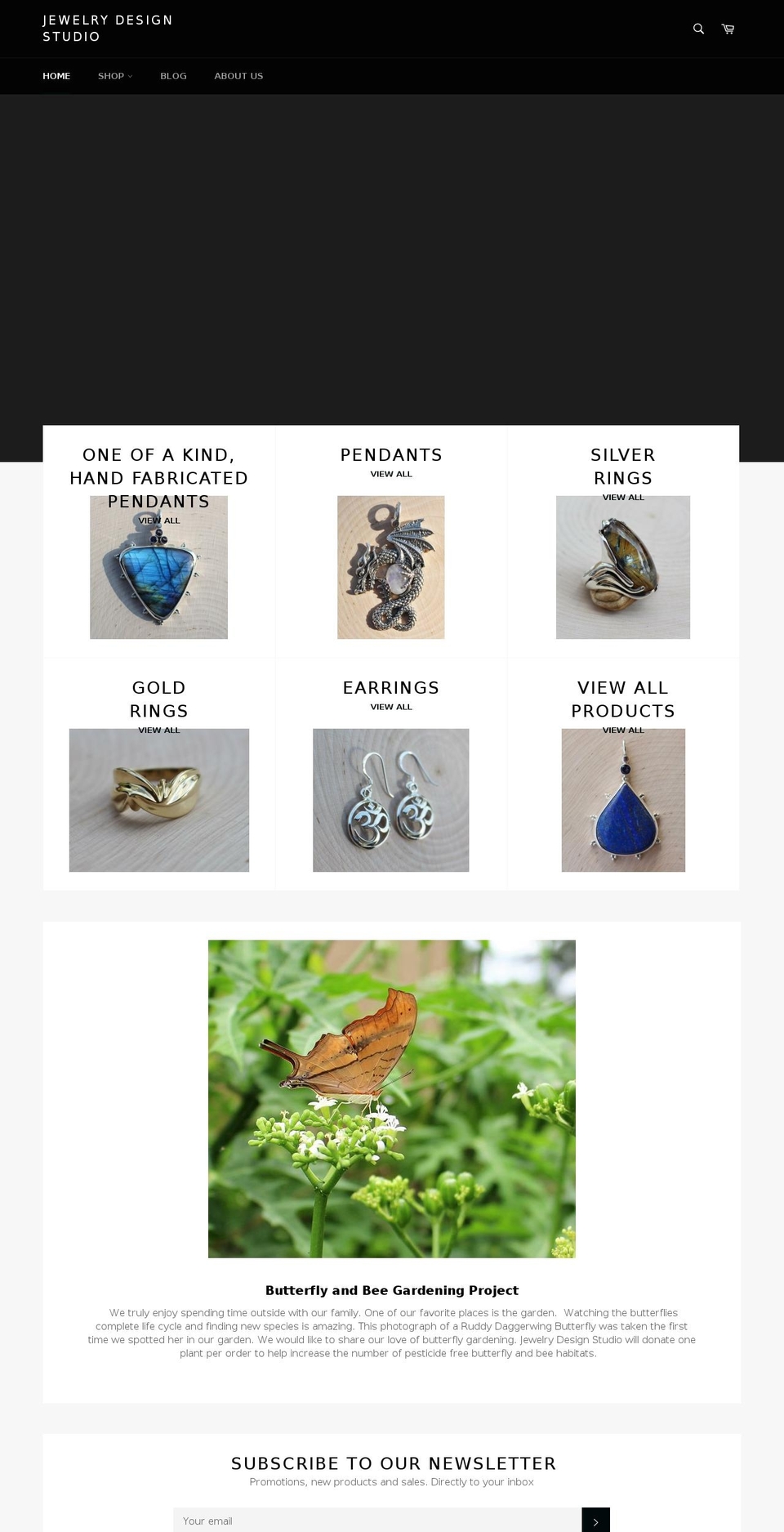 jewelrydesignstudio.gallery shopify website screenshot